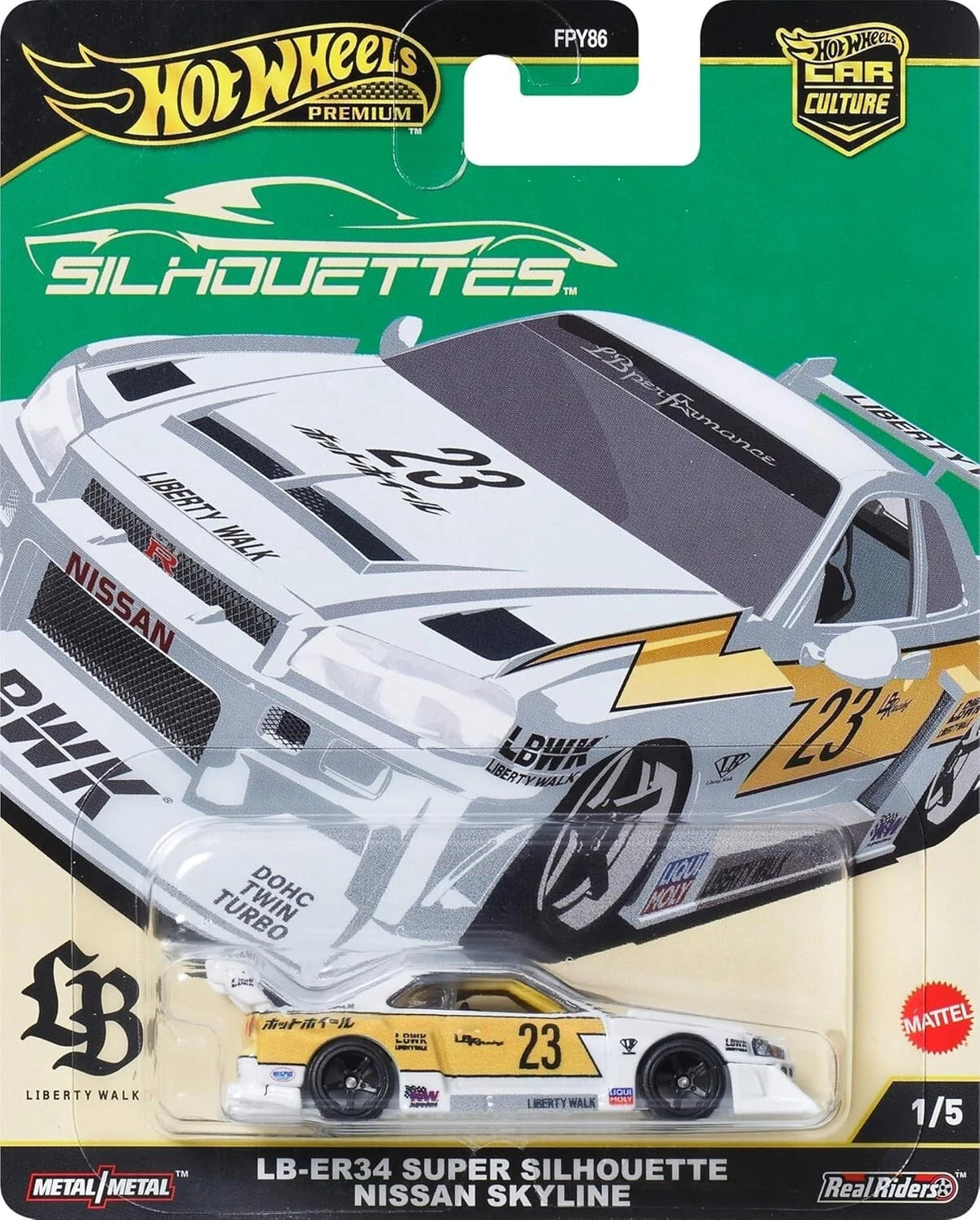 LB-ER34 Super Silhouette Nissan Skyline - Silhouettes