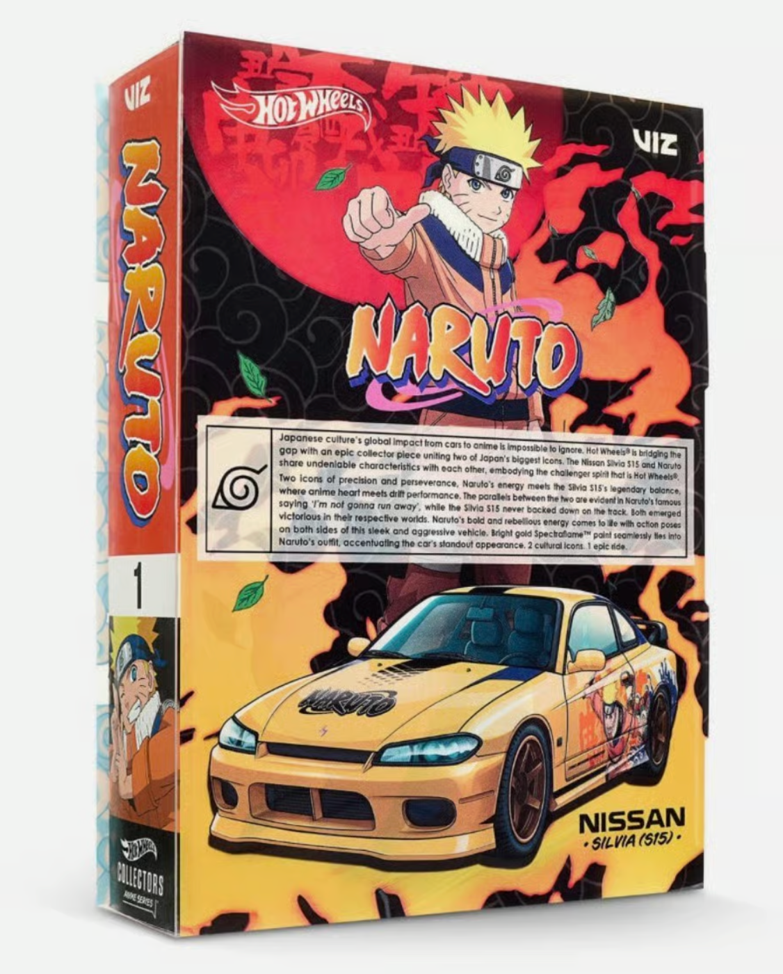 Hot Wheels x NARUTO Nissan Silvia (S15)